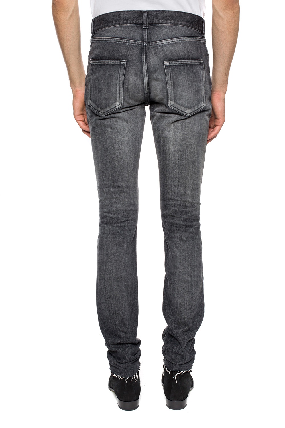 Saint Laurent Jeans with a raw finish | Men's Clothing | Vitkac